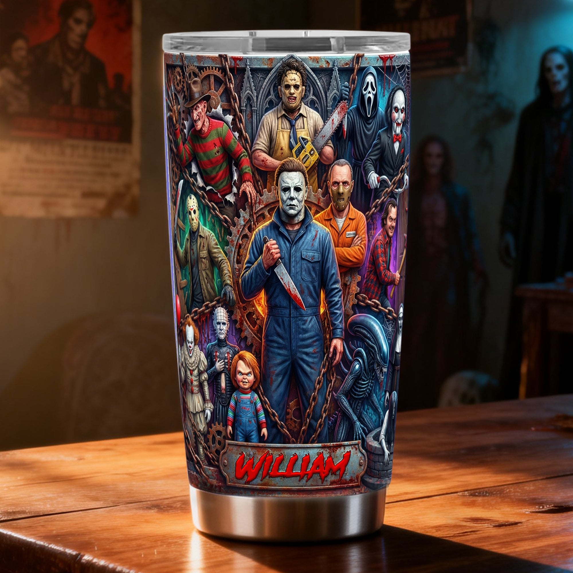 Life Is Short, Make It Sweet - Personalized Baking Girl Ceramic Round Plate Tumbler Cup PopCulturePrints