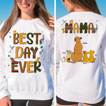 Load image into Gallery viewer, “Best Day Ever” - Personalized Mom Shirt - Unique Gift for Moms, Grandmas &amp; More Shirts PopCulturePrints
