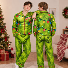 Load image into Gallery viewer, Mischievous Couple Pajamas - Personalized Christmas Gifts For Couples
