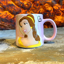 Load image into Gallery viewer, Enchanted Mug Set for Couples - Beauty &amp; Beast Design Valentine&#39;s Day Gifts Coffee Mug PopCulturePrints
