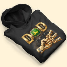 Load image into Gallery viewer, Best Farmer Dad Ever - Personalized Shirt for Dads Who Love Farming Shirts PopCulturePrints
