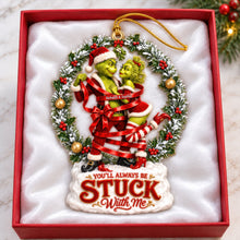 Load image into Gallery viewer, You’ll Always Be Stuck With Me - Forever Love Acrylic Ornament - Personalized Gift for Couples
