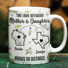 Load image into Gallery viewer, The Love Between Mother &amp; Daughter - Personalized 3D Inflated Effect Mug Mug PopCulturePrints
