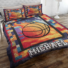 Load image into Gallery viewer, Personalized Baseball Lover&#39;s Quilt Bedding Set Blanket PopCulturePrints
