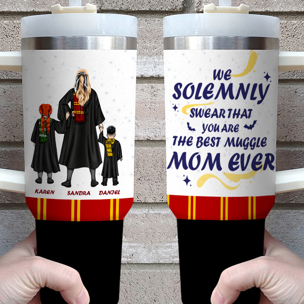 Personalized Muggle Mom Ever Magic Tumbler