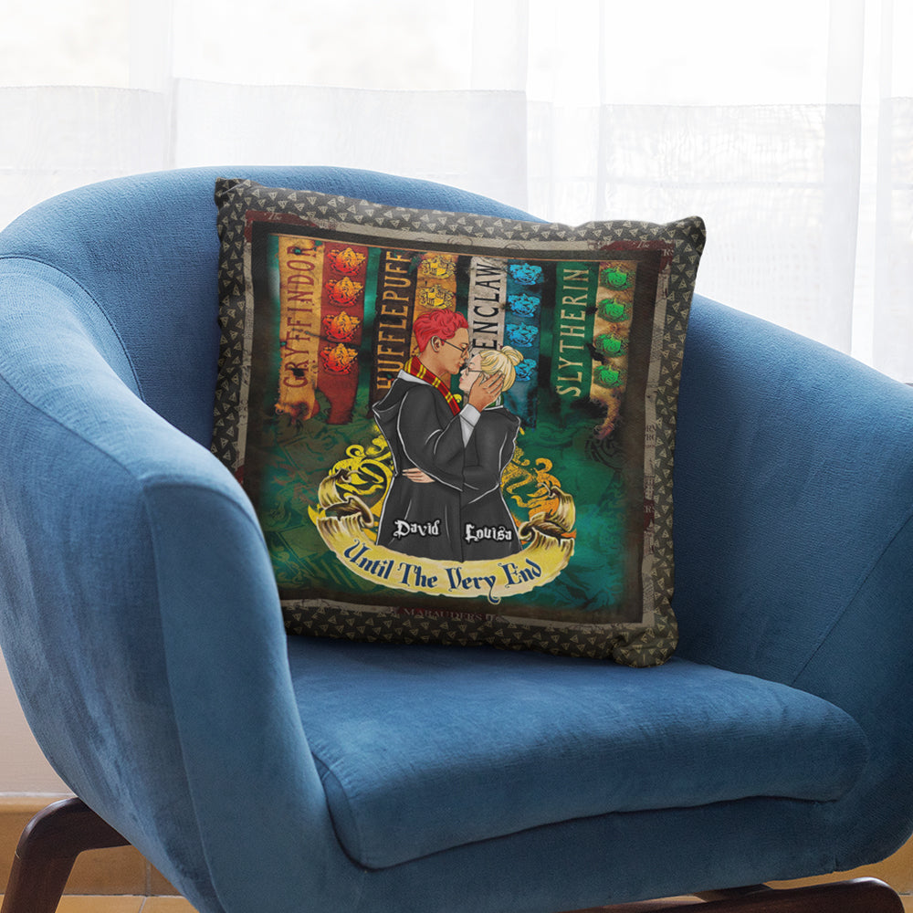 Magic-Inspired Personalized Couple Pillow | Perfect Valentine's Day Gifts Pillow PopCulturePrints