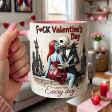 Load image into Gallery viewer, Naughty Skeleton Couple Coffee Accent Mug - Unique Personalized Gift for Couples Coffee Mug PopCulturePrints
