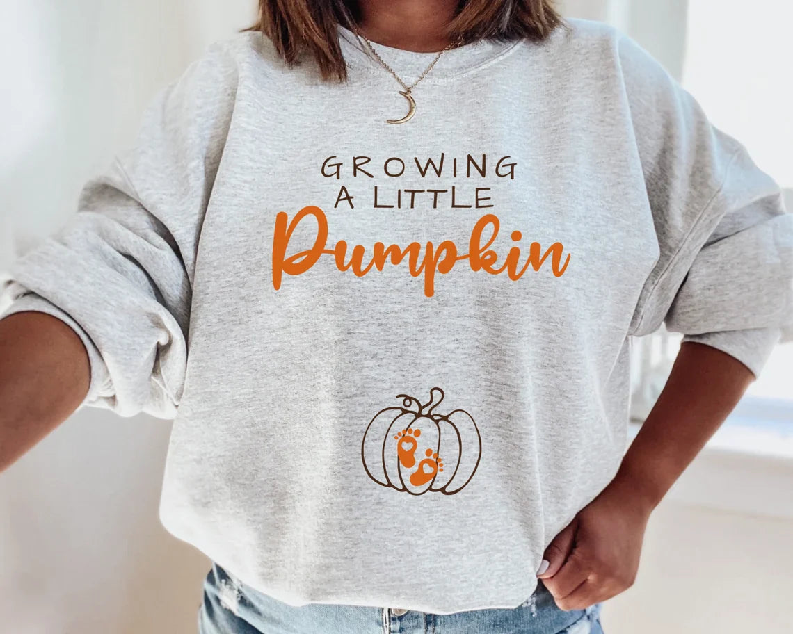 Growing a Little Pumpkin Maternity Shirt