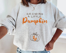 Load image into Gallery viewer, Growing a Little Pumpkin Maternity Shirt
