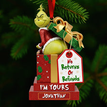 Load image into Gallery viewer, I&#39;m Yours Ornament - A Personalized Gift for Couples Ornament PopCulturePrints

