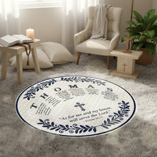 Load image into Gallery viewer, Personalized Inspirational Christmas Quilt Mat - Custom Gift for Christian Families Doormat PopCulturePrints
