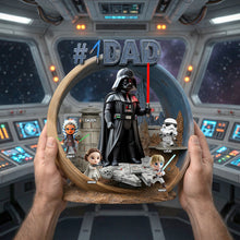 Load image into Gallery viewer, #1 Dad: The Ultimate Father's Day Gift - Personalized Acrylic Plaque for Dads and Grandpas Shaped Plaques PopCulturePrints

