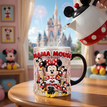 Load image into Gallery viewer, “Magic Moments Await!” - Sweet Castle Mom And Kids Magic Mug - Personalized Gift for Mom and Grandma Coffee Mug PopCulturePrints
