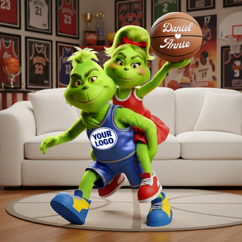 Energetic Sports Couple Pillow - Personalized Gift for Couples Pillow PopCulturePrints