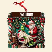 Load image into Gallery viewer, Personalized Christmas Ornament for Barber Lovers Ornament PopCulturePrints
