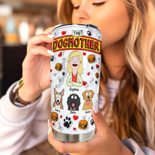 Load image into Gallery viewer, &quot;For the Dog Mom Who Has It All&quot; - Personalized Dog Mother Tumbler - Custom Gift for Mom, Grandma, Dog Lovers Tumbler Cup PopCulturePrints
