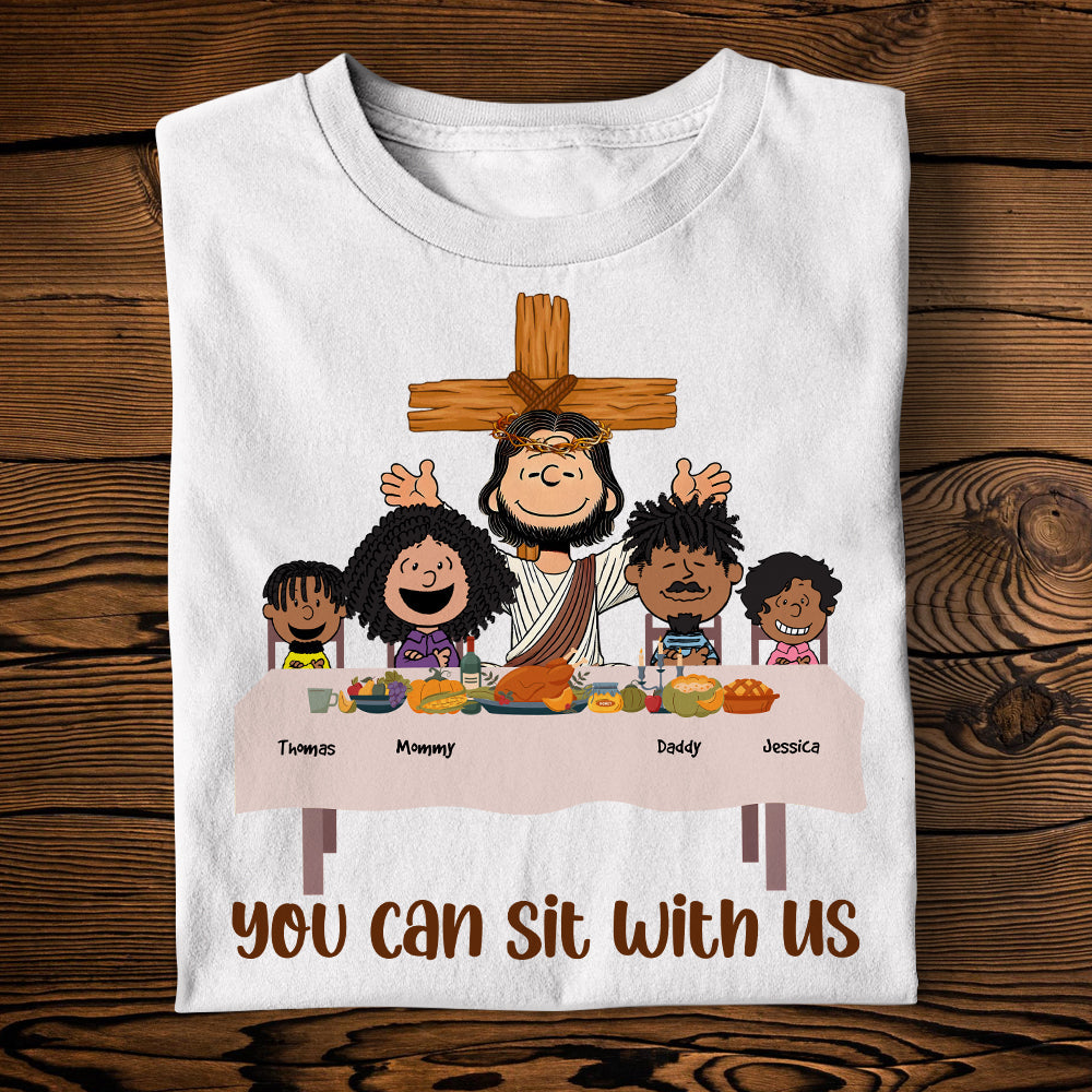 Personalized Christian Family Shirt - You Can Sit With Us Shirts PopCulturePrints