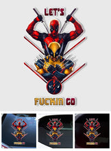 Load image into Gallery viewer, Let&#39;s Rock - The Ultimate Action Hero Decal
