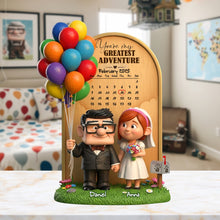 Load image into Gallery viewer, You&#39;re My Greatest Adventure - Personalized Acrylic Plaque for Couples Shaped Plaques PopCulturePrints
