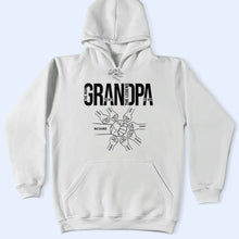 Load image into Gallery viewer, Papa: The Man, The Myth, The Legend, The Hero - Personalized T-Shirt for Dad T-shirt PopCulturePrints
