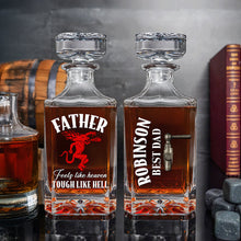 Load image into Gallery viewer, Best Father All Time! - Custom Personalized Whiskey Bottle for Dad Whiskey Bottle PopCulturePrints
