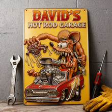 Load image into Gallery viewer, “Unleash Your Passion for Hot Rods!” - Custom Metal Sign for Hot Rod Lovers Metal Signs PopCulturePrints
