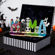 Load image into Gallery viewer, Embrace the Spooky Charm: Spooky Mama Acrylic Light Box - Personalized Gift for Mom, Grandma &amp; More! Light Box PopCulturePrints
