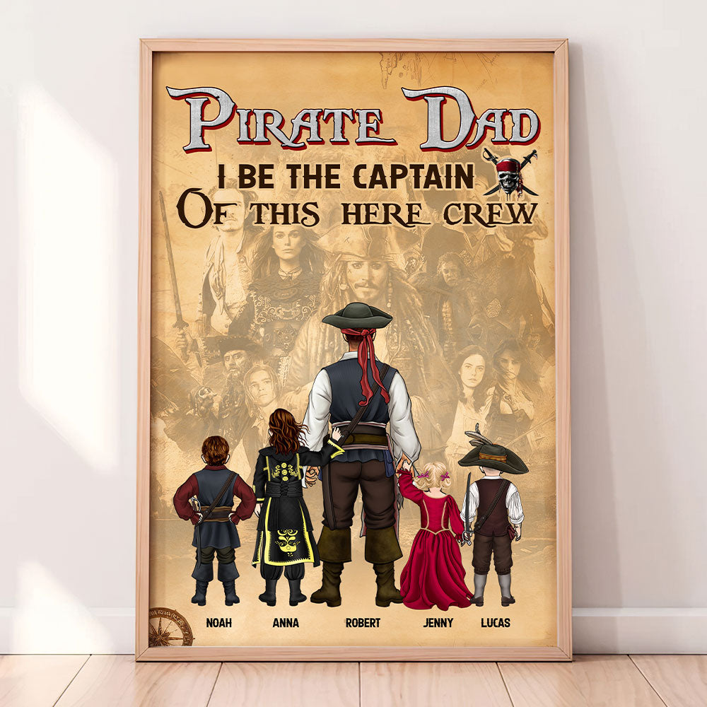 Personalized PokeDad Keychain - Custom Gifts for Dad Poster & Canvas PopCulturePrints