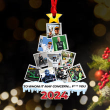 Load image into Gallery viewer, Personalized Racing Fan Christmas Ornament 2024
