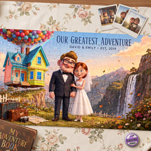 Load image into Gallery viewer, Our Greatest Adventure Jigsaw Puzzle - Personalized Gifts For Couples 05hata140726 Jigsaw Puzzles PopCulturePrints
