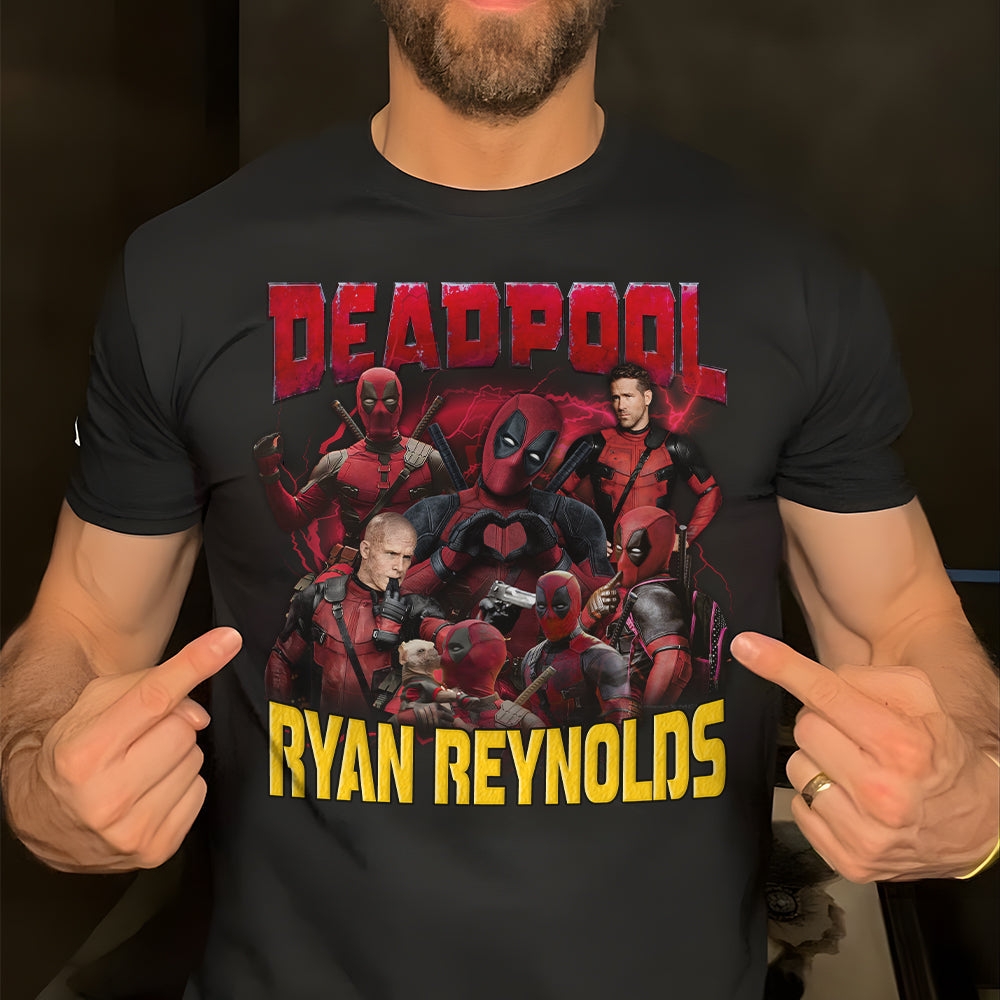 Deadpool Ryan Reynolds Movie Fan T-Shirt