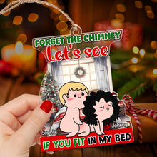 Load image into Gallery viewer, Personalized Fun Couple Christmas Ornament - Unique Holiday Gift &amp; Valentine&#39;s Day Gifts Ornament PopCulturePrints
