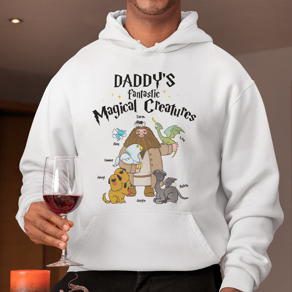 Daddy's Fantastic Magical Creatures Personalized T-Shirt