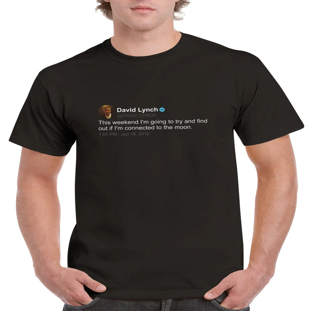 David Lynch Moon Connection Quote Shirt Shirts PopCulturePrints