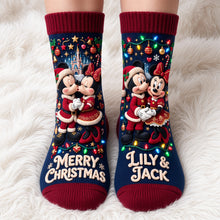 Load image into Gallery viewer, Lovely Kiss Socks - Personalized Holiday Gift for Couples
