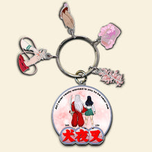 Load image into Gallery viewer, Custom Anime Couple Keychain - Unique Valentine&#39;s Day Gifts for Pop Culture Lovers Keychains PopCulturePrints
