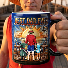 Load image into Gallery viewer, “Best Dad Ever” - Personalized Magic Mug for Dads and Grandpas Coffee Mug PopCulturePrints

