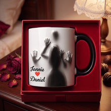 Load image into Gallery viewer, Naughty Couple Magic Heat Changing Mug - A Fun Personalized Gift for Couples Coffee Mug PopCulturePrints
