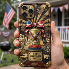 Load image into Gallery viewer, Celebrate Freedom with Customizable 250th Anniversary Phone Case – A Perfect Gift for Patriots! Phone Case PopCulturePrints
