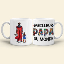 Load image into Gallery viewer, Personalized Best Dad in the World Mug - Father&#39;s Day Gift Coffee Mug PopCulturePrints
