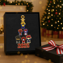 Load image into Gallery viewer, Celebrate Togetherness: Personalized Family Hand Acrylic Ornament – Perfect Gift for Loved Ones at Christmas Ornament PopCulturePrints
