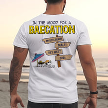 Load image into Gallery viewer, Personalized Peanuts Couple&#39;s Baecation Shirt - Custom Vacation Tee
