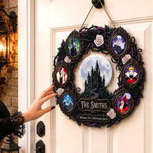 Load image into Gallery viewer, "Welcome, Poor Unfortunate Souls" - Villainous Night Acrylic Sign - Personalized Halloween Gift Acrylic Sign PopCulturePrints
