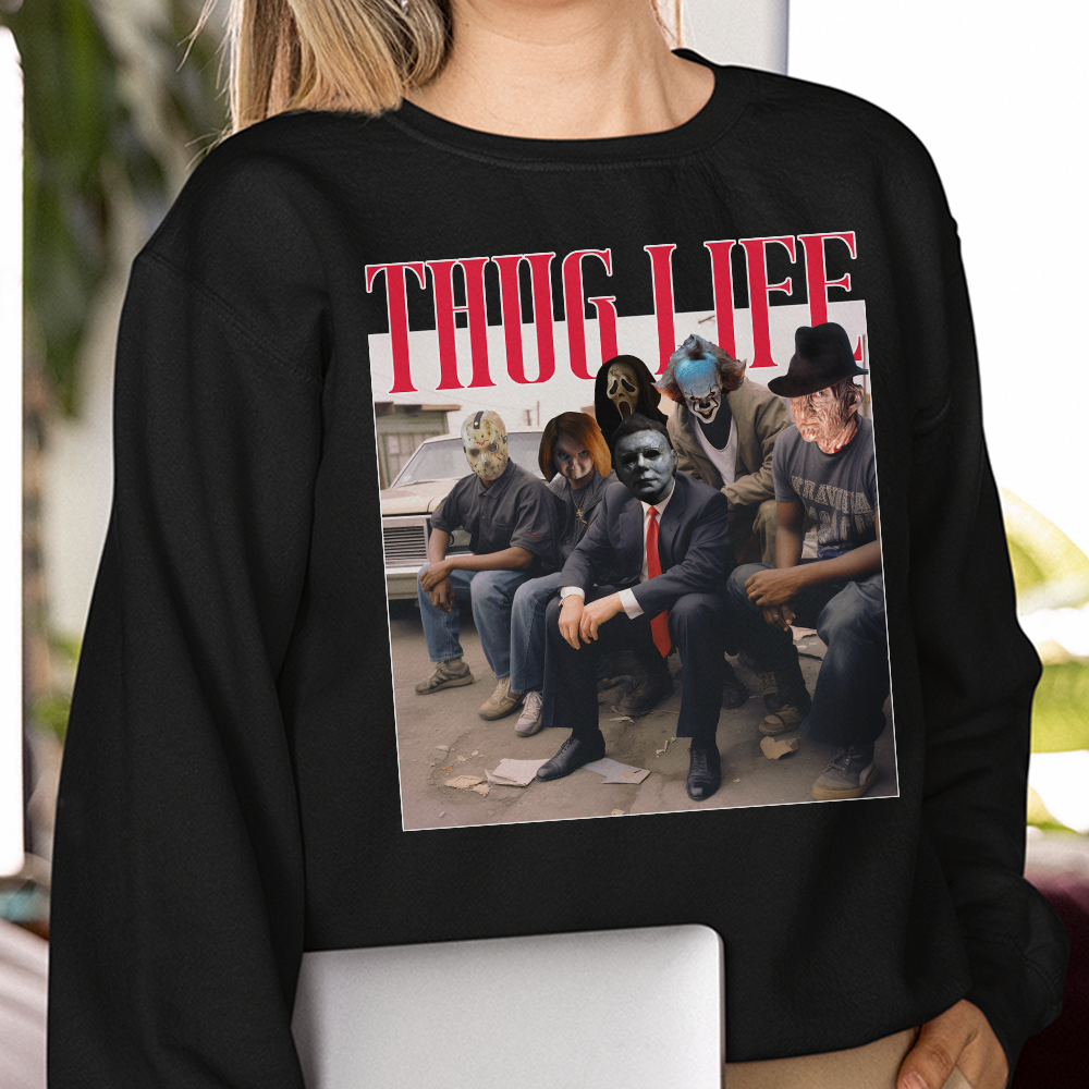 Thug Life - Halloween Horror Icons Shirt