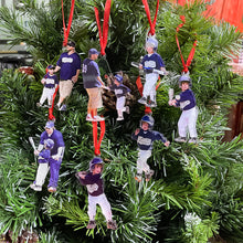 Load image into Gallery viewer, Personalized Baseball Player Photo Ornament Ornament PopCulturePrints
