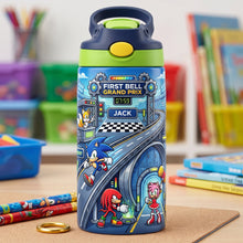 Load image into Gallery viewer, Speed Up Your Day with Sonic – Personalized 12oz Tumbler for Kids
