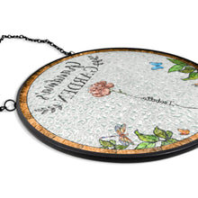 Load image into Gallery viewer, Grandma’s Blooming Garden - Personalized Stained Glass Window Hanging Suncatcher Suncatcher Ornament PopCulturePrints
