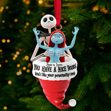 Load image into Gallery viewer, You Have a Nice Boobs - Personalized Couple Ornament for Christmas Ornament PopCulturePrints
