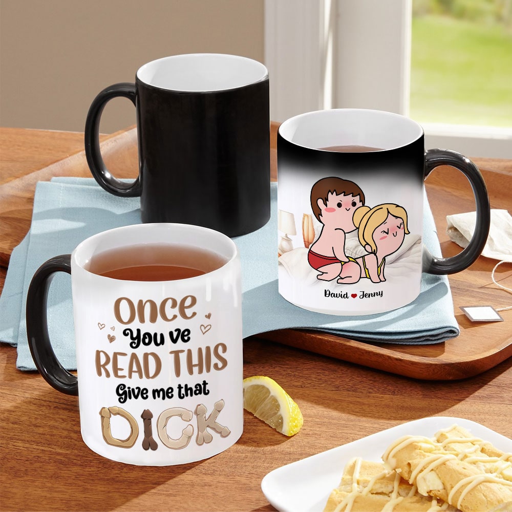 Personalized Magic Mug for Couples - Fun & Flirty Gift Coffee Mug PopCulturePrints