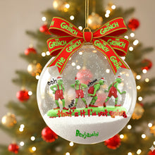 Load image into Gallery viewer, “That&#39;s It, I&#39;m Not Going!” Grumpy Christmas Ornament - Personalized Gift for Movie Fans Ornament PopCulturePrints
